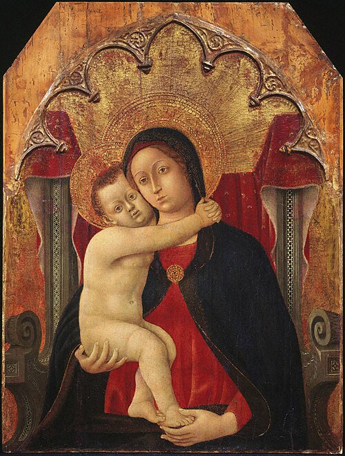 Vierge à l'Enfant, 1436, Domenico di Bartolo