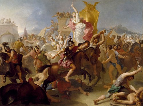 Armida Fighting the Christians, , Henri Antoine de Favanne
