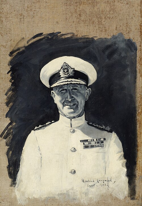 Admiral Andrew Browne Cunningham (1883-1963), 1942, Rowland Langmaid