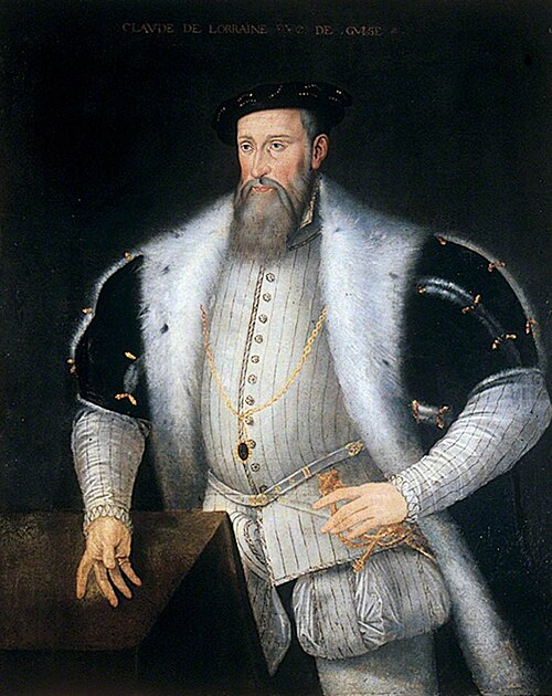 Claude de Lorraine (1496–1550), Duc de Guise (after a 16th C portrait), , Rowland Lockey
