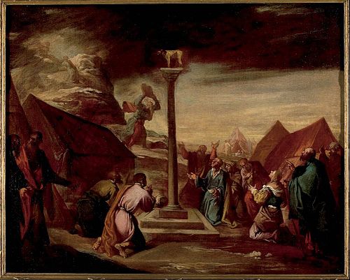 The Golden Calf, 1650, Esteban March