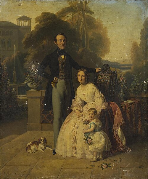 Family Portrait, 1840, Amaury-Duval