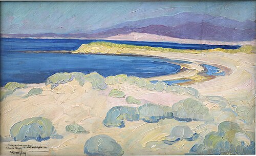 Paysage au bord de la mer, 1919, Konstantínos Maléas