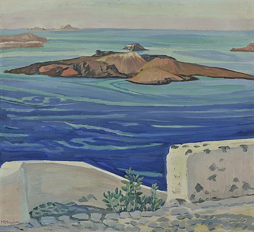 Kammeni, Santorini, 1924, Konstantínos Maléas
