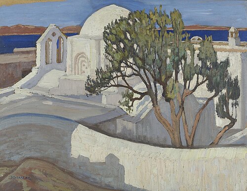 The Church of the Pantanassa, Naxos, 1926, Konstantínos Maléas