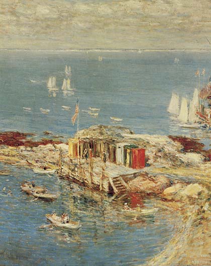 August Afternoon, Appledore, 1900, Childe Hassam