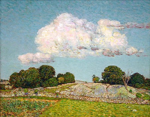The Dragon Cloud, Old Lyme, 1903, Childe Hassam