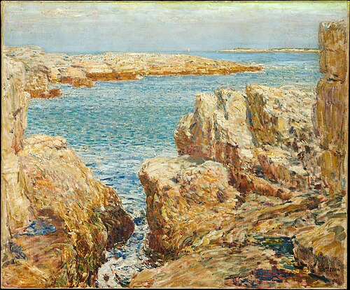 Coast Scene, Isles of Shoals, 1901, Childe Hassam