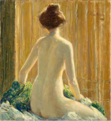 Nude Seated, 1912, Childe Hassam