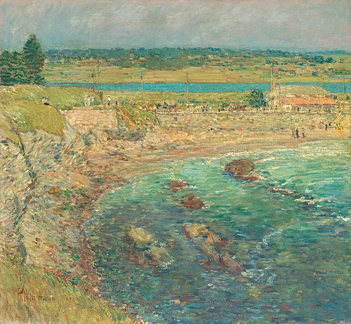 Bailey's Beach, Newport, R.I., 1901, Childe Hassam