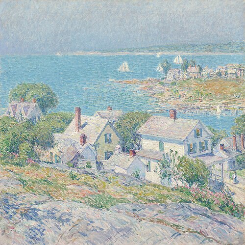 Nouvelle-Angleterre, Promontoires, 1889, Childe Hassam