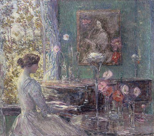 Improvisation, 1899, Childe Hassam