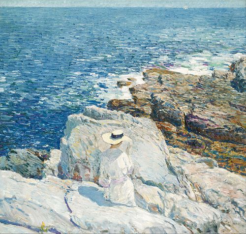 The South Ledges, Appledore, 1913, Childe Hassam