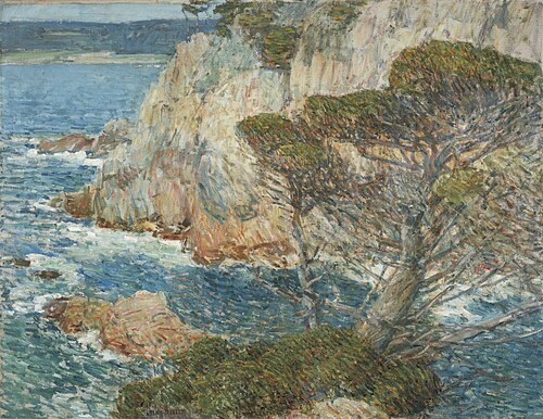 Point Lobos, Carmel, 1914, Childe Hassam