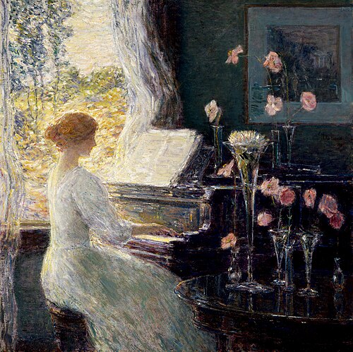 The Sonata, 1911, Childe Hassam
