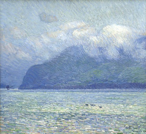 The Silver Veil and the Golden Gate, 1914, Childe Hassam