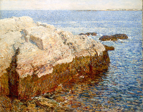 Cliff Rock - Appledore, 1903, Childe Hassam