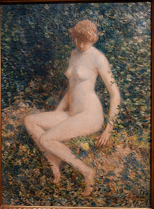 The Butterfly, 1902, Childe Hassam