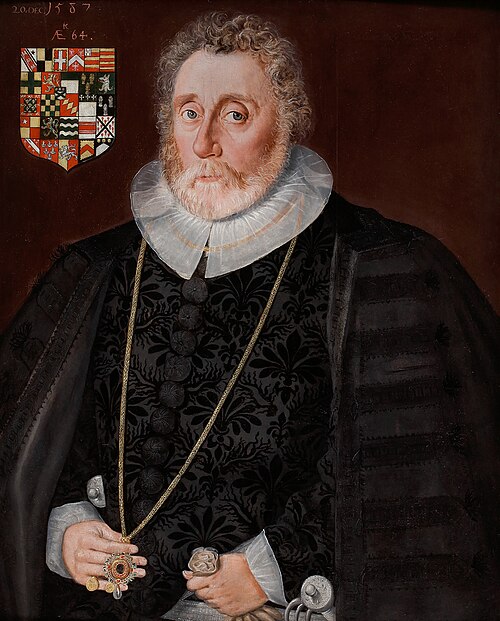 Richard Wingfield (c. 1524–1591), 1587, Robert Peake l'Ancien