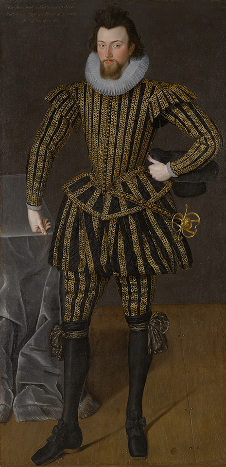 Portrait of a Man, probably Sir John Scott (1564–1616), 1600, Robert Peake l'Ancien