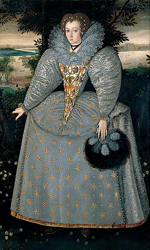 Elizabeth Buxton, née Kemp, 1589, Robert Peake l'Ancien