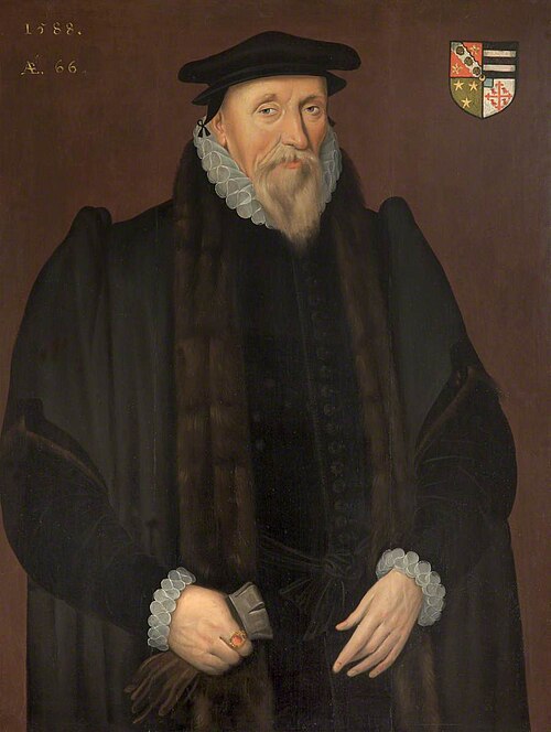 Thomas Aldersey (1522–1599), 1588, Robert Peake l'Ancien
