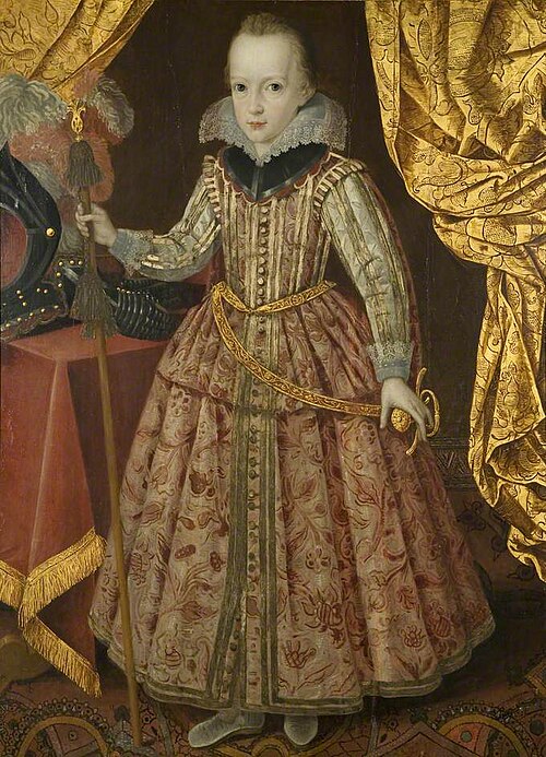 Charles I when Duke of York, 1605, Robert Peake l'Ancien