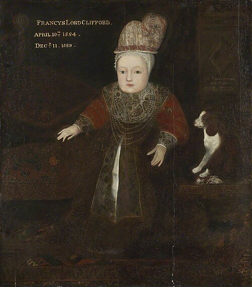Francys (1584–1589), Lord Clifford, , Robert Peake l'Ancien