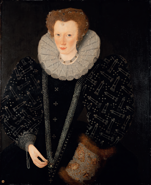 Portrait of a Lady, 1584, Robert Peake l'Ancien