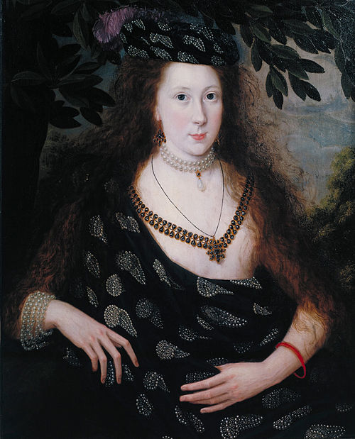 Lady Elizabeth Pope, 1615, Robert Peake l'Ancien