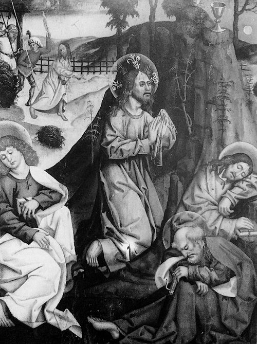 L'Agonie dans le jardin des oliviers, 1520, Jan Polack