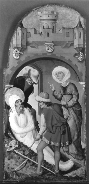 Bestattung des Apostels Jakobus d. Ä. (Umkreis), 1500, Jan Polack