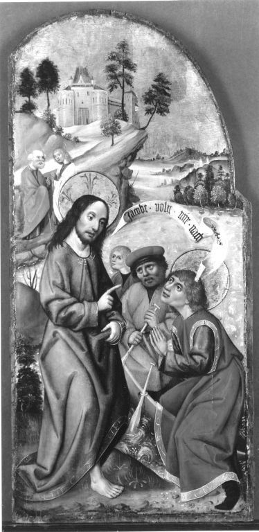 Berufung des Apostels Jakobus d. Ä. (Umkreis), 1500, Jan Polack