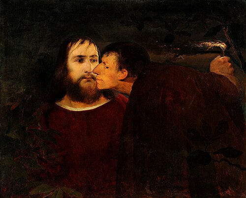 Judas Iskariot, 1877, Eilif Peterssen