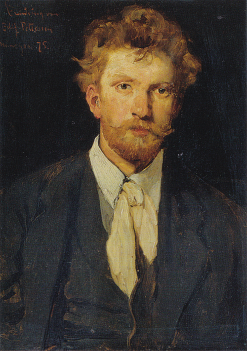 Peder Severin Krøyer, 1875, Eilif Peterssen