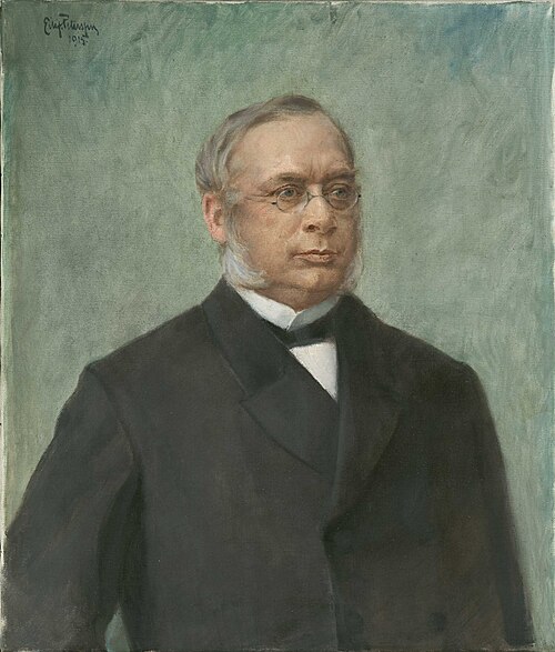 Portrett av Emil Stang, 1915, Eilif Peterssen