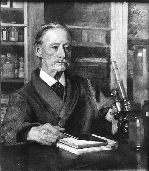Georg Ossian Sars, professor i zoologi, 1915, Eilif Peterssen