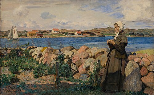 From the Norwegian Archipelago, 1894, Eilif Peterssen