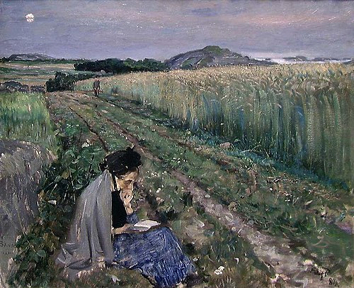 Summer Night at Sandø, 1884, Eilif Peterssen