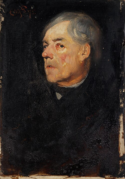 Study of an old Man, 1875, Eilif Peterssen