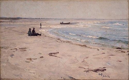 From the Beach at Sele, 1889, Eilif Peterssen
