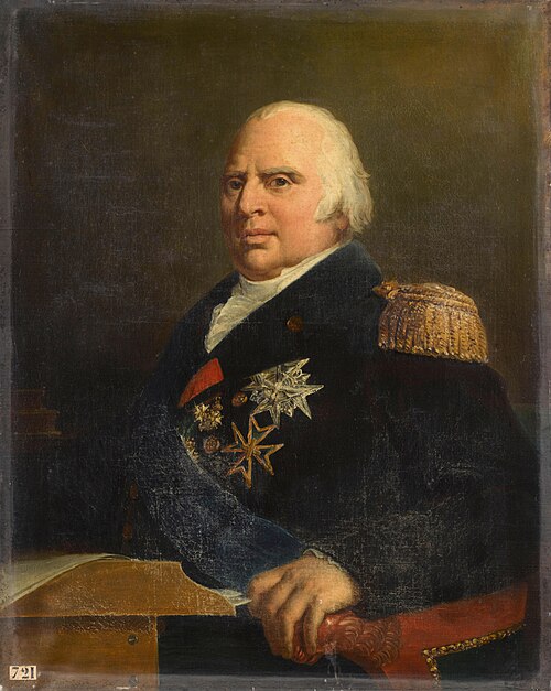 Louis XVIII, roi de France (1755–1824), 1837, Jean-Pierre Franque