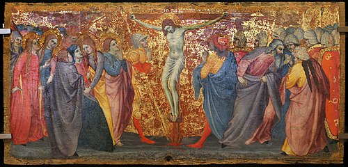 La Crucifixion, 1350, Taddeo di Bartolo