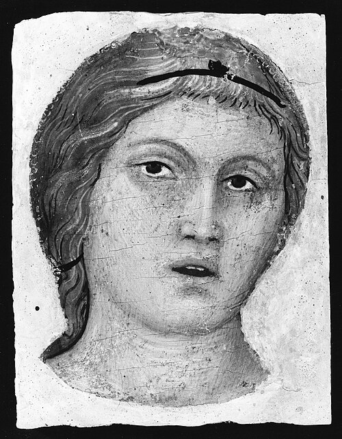 Head of an Angel in Full Face, 1397, Taddeo di Bartolo