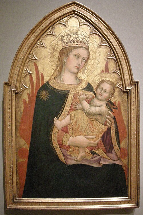 Vierge à l'Enfant, 1400, Taddeo di Bartolo