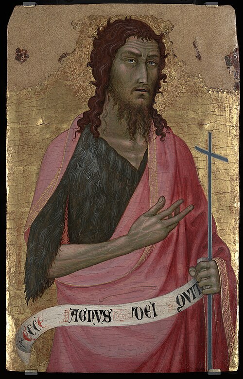 Saint John the Baptist, 1390, Taddeo di Bartolo