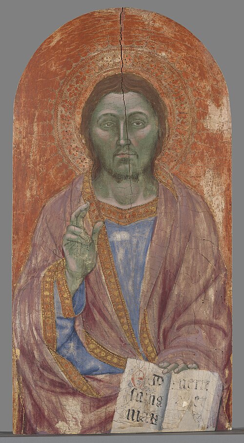 Blessing Redeemer, 1403, Taddeo di Bartolo
