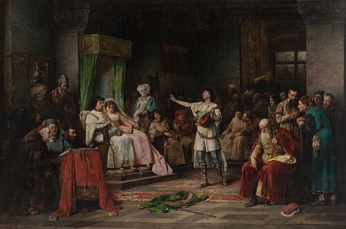 Ballad Singer, 1882, Václav Brožík