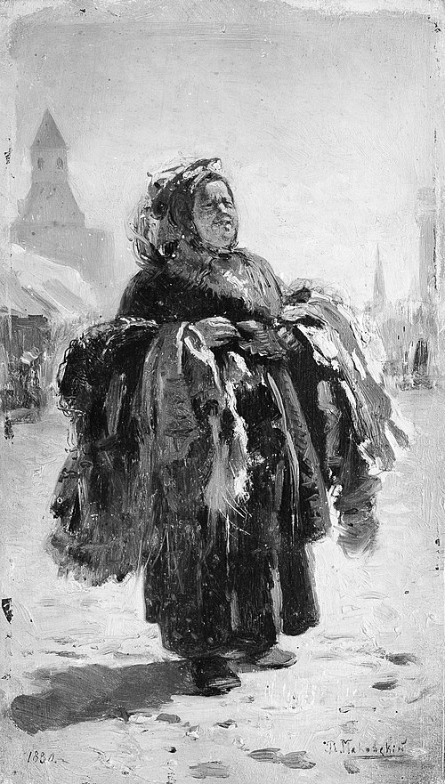 The Peddler, 1880, Vladimir Makovski