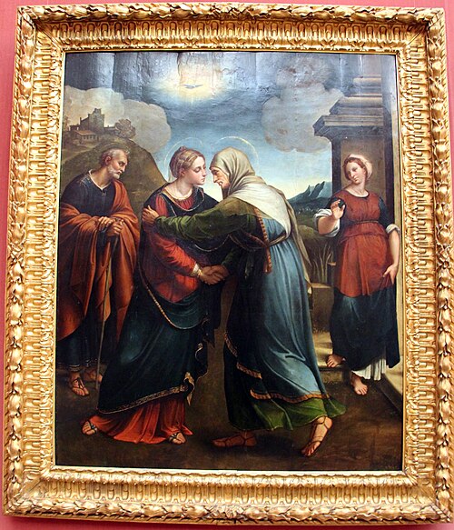 Visitation, 1529, Bartolommeo Ramenghi